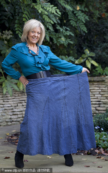 Woman gets 'slimmer of year' after losing 276 pounds