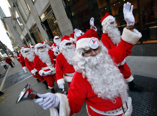 Santa Claus is coming