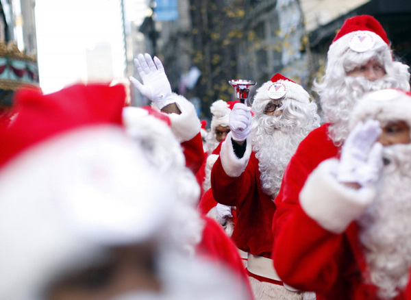 Santa Claus is coming