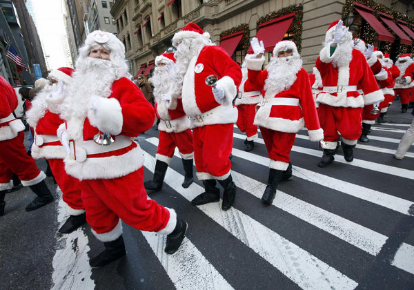 Santa Claus is coming