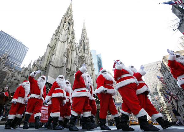 Santa Claus is coming