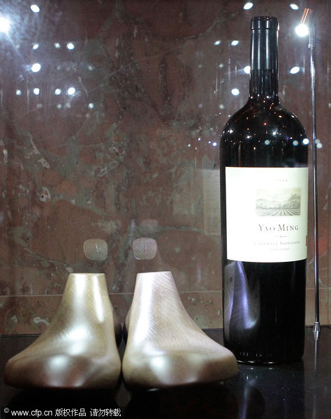 'Yao Ming Wine' auctioned for $23,499