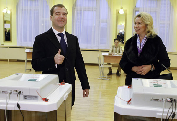 Russians vote for new parliament