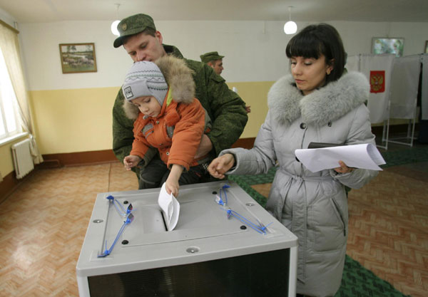 Russians vote for new parliament