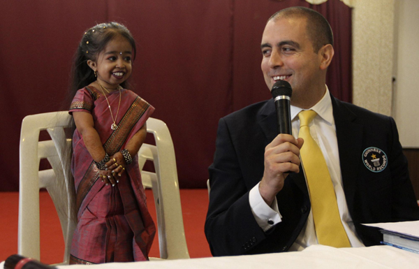 World's shortest living woman