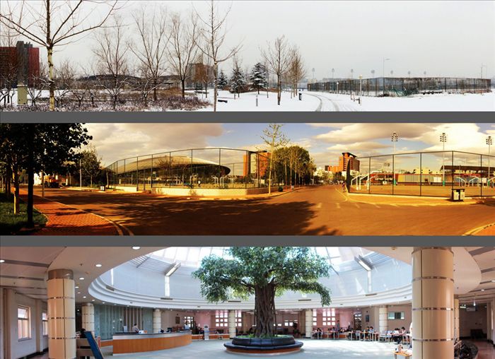 Photo exhibit at Beijing University of Technology