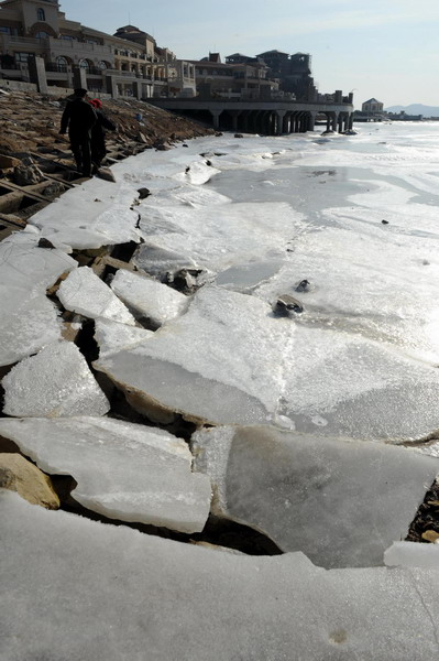 Sea ice to interrupt offshore activities in E China