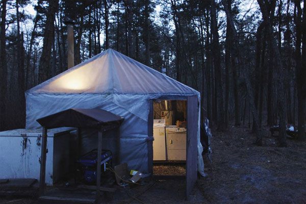 Homeless community in New Jersey under pressure