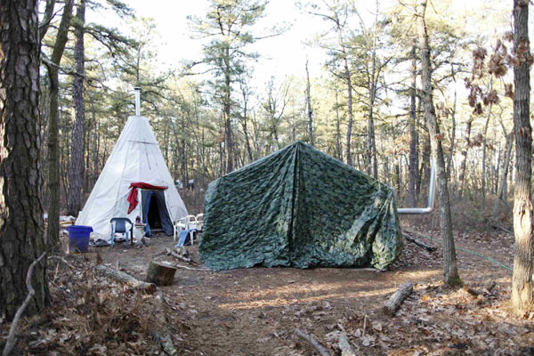 Homeless community in New Jersey under pressure