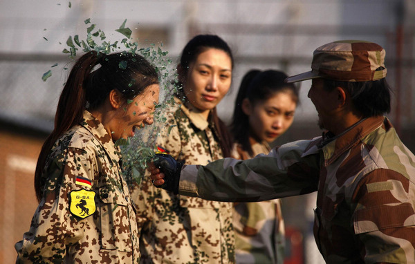 China's first female bodyguards in Beijing