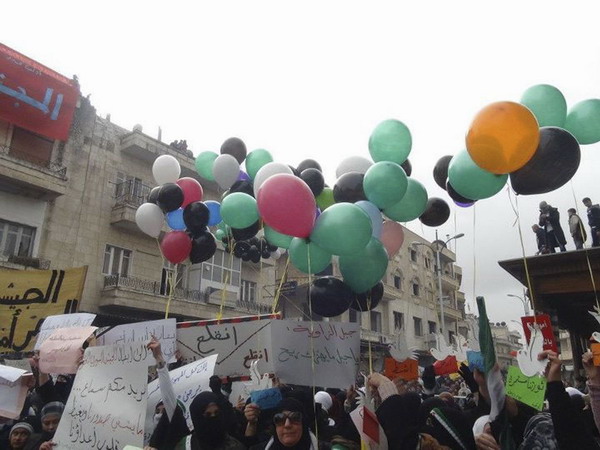 Anti-Assad protest erupts in Syria