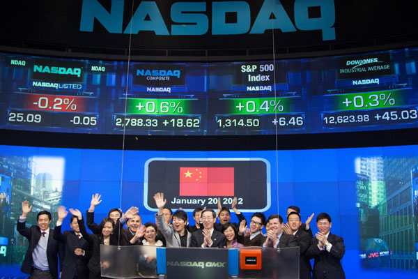 NASDAQ opening bell hails Chinese New Year