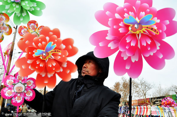 New Year atmosphere everywhere in China