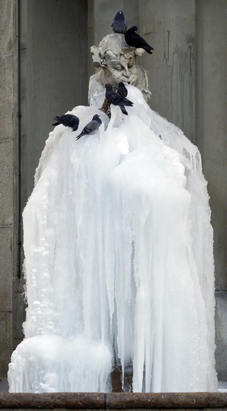 Europe endures deep freeze