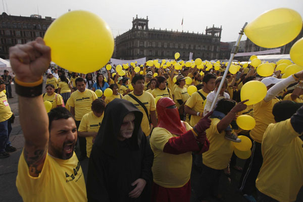 World Cancer Day commemorated in Mexico city