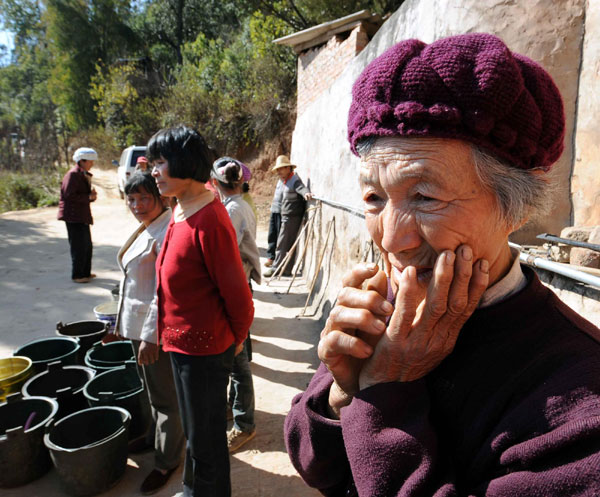 SW China drought leaves remote village thirsty