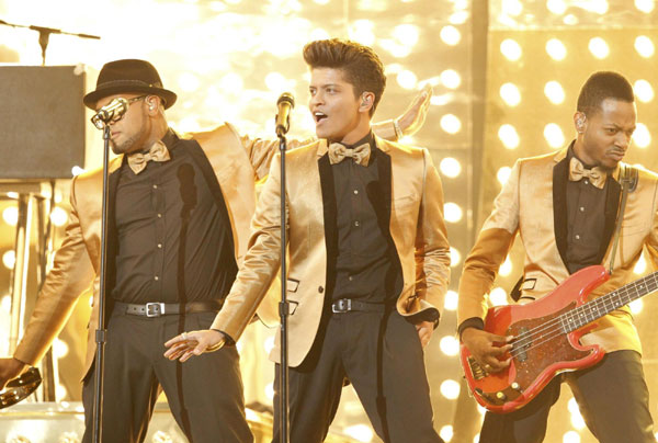 Performances at Grammy Award ceremony
