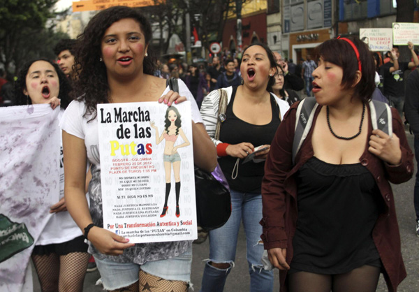 SlutWalk in Colombia