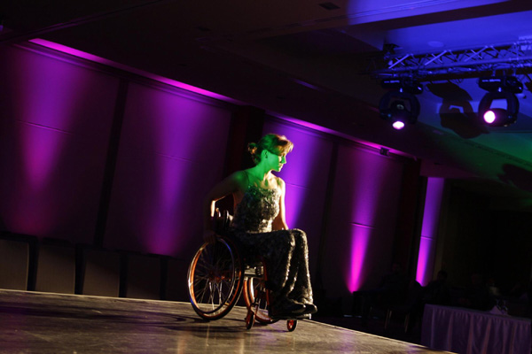 Wheelchair beauty contest in Hungary