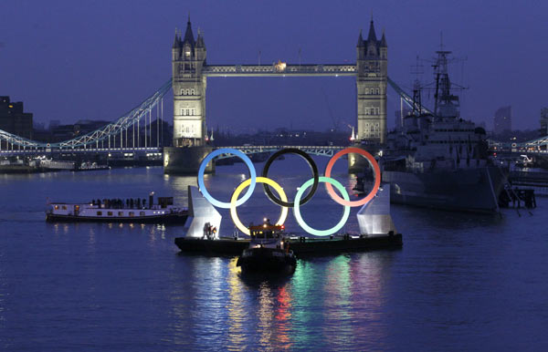 Rings on the river