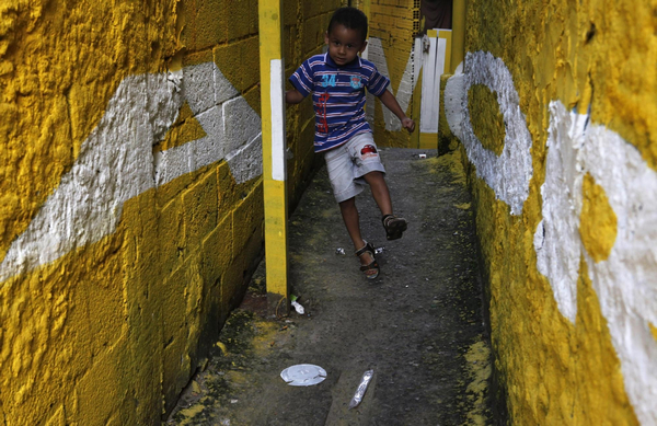 Light on the alleys in Sao Paulo