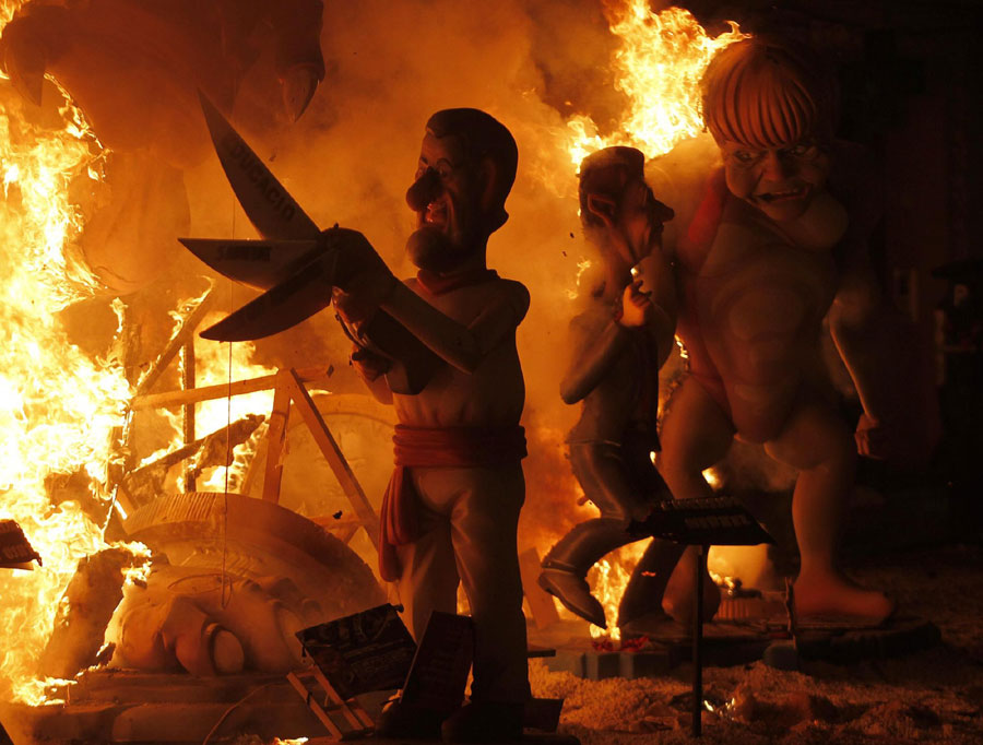 The Fallas festival