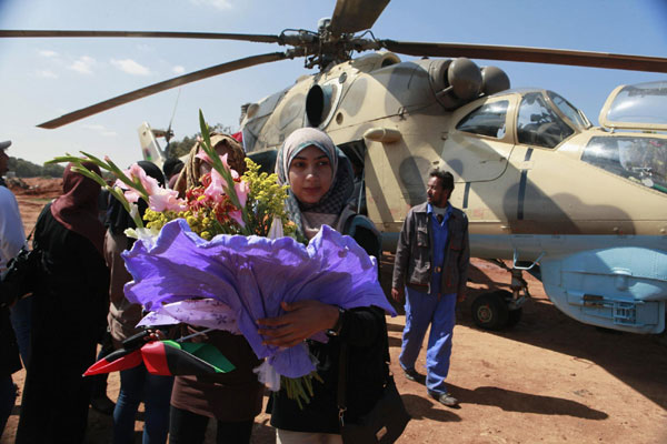 Libyan army's memorial for the fallen