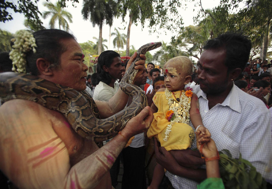 Hindu festival in Yangon