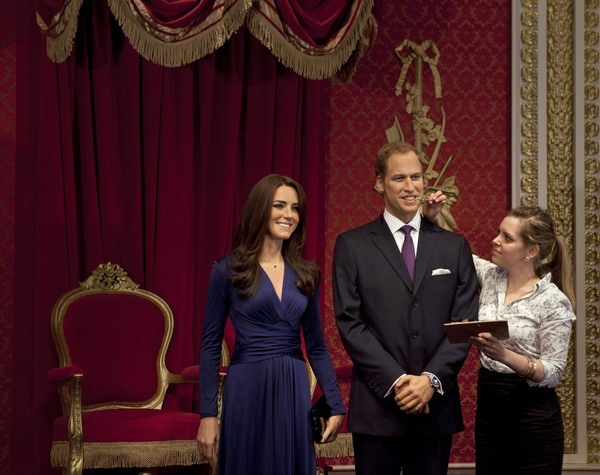 Meet Britain's royalty...in wax