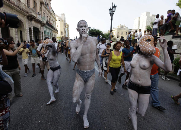 Artists embrace Havana art festival