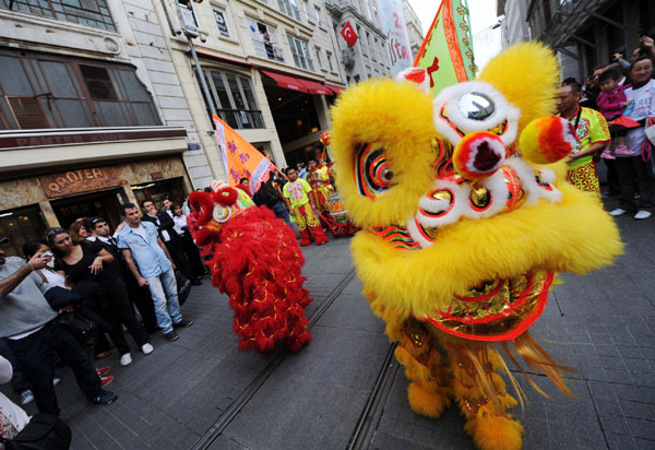 Chinese culture celebrated in Turkey