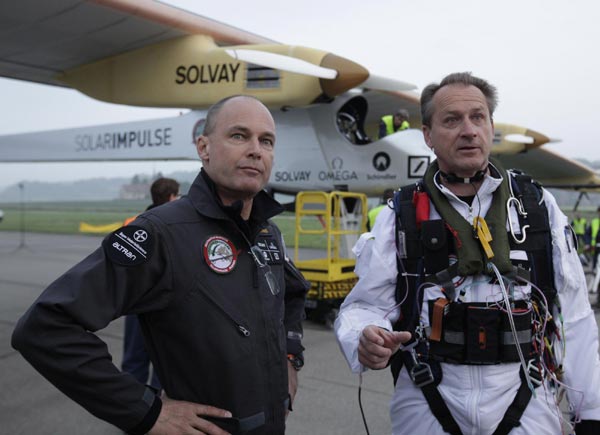 Solar Impulse attempts intercontinental flight