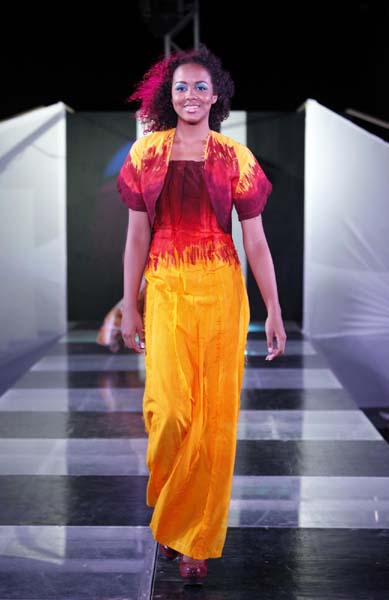 Models pants off at New York fashion weekend