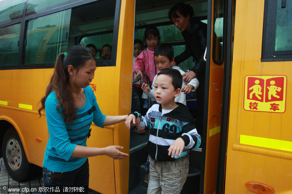 School buses make journeys safer and faster