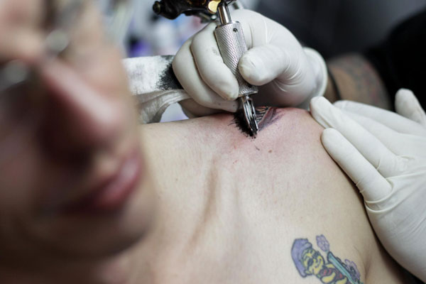 National tattoo contest in Panama