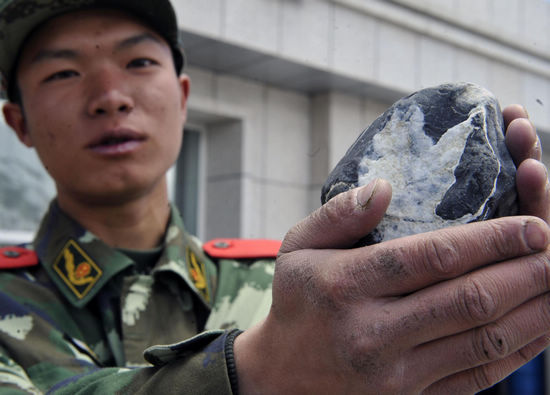 A show of peculiar stones in Khunjerab Pass