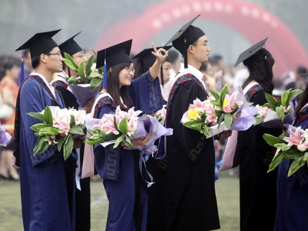 Graduates celebrate the future