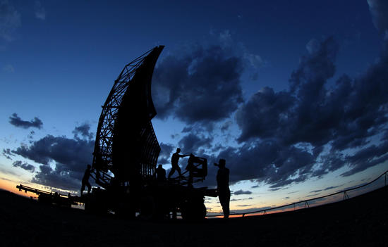 Air defense exercise in Northwest China