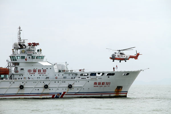 Mainland, HK, Macao conduct maritime exercises