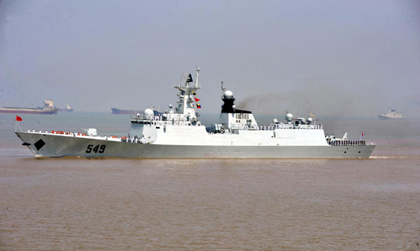 PLA naval fleet leaves for Gulf of Aden