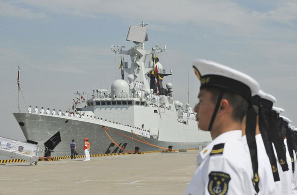 PLA naval fleet leaves for Gulf of Aden