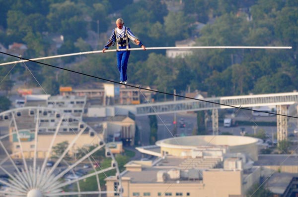 Walking in the air