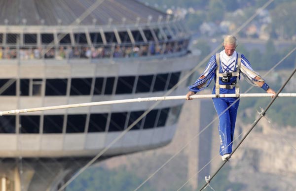 Walking in the air