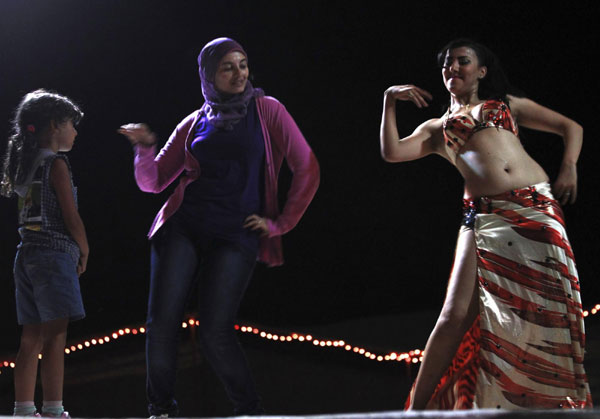 Show at the Badium Sinai Arabic concert