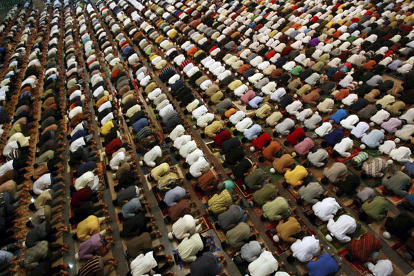 Muslims celebrate Ramadan
