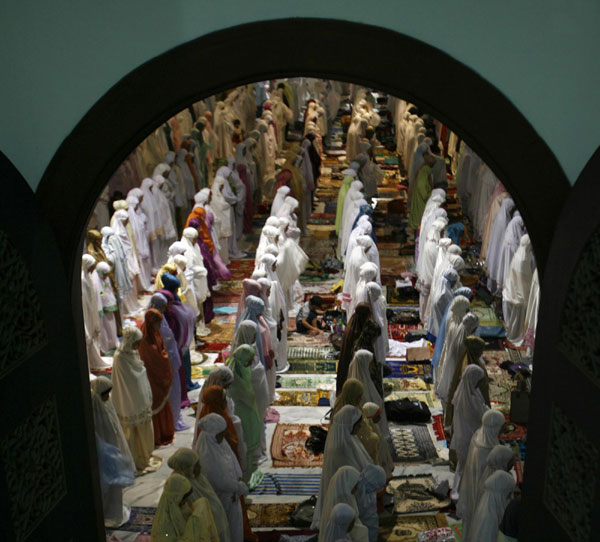 Muslims celebrate Ramadan