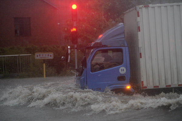 Raining cats and dogs in Beijing