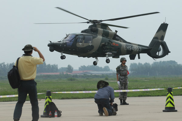 Beijing displays military might