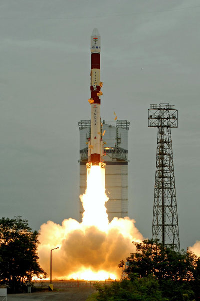 India launches 100th space mission