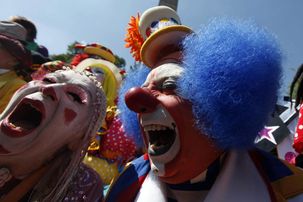 'Fair of laughter' in Mexico City